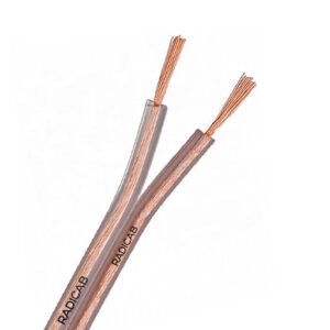 Twin Parallel Transparent Speaker Cable