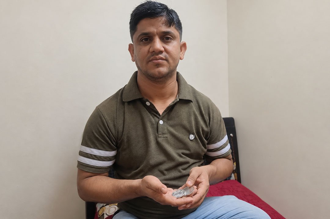 Raj Barmer 50gram Silver coin